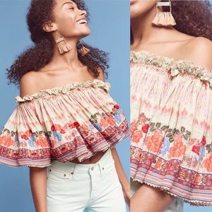 Anthropologie Villa Midi Top
